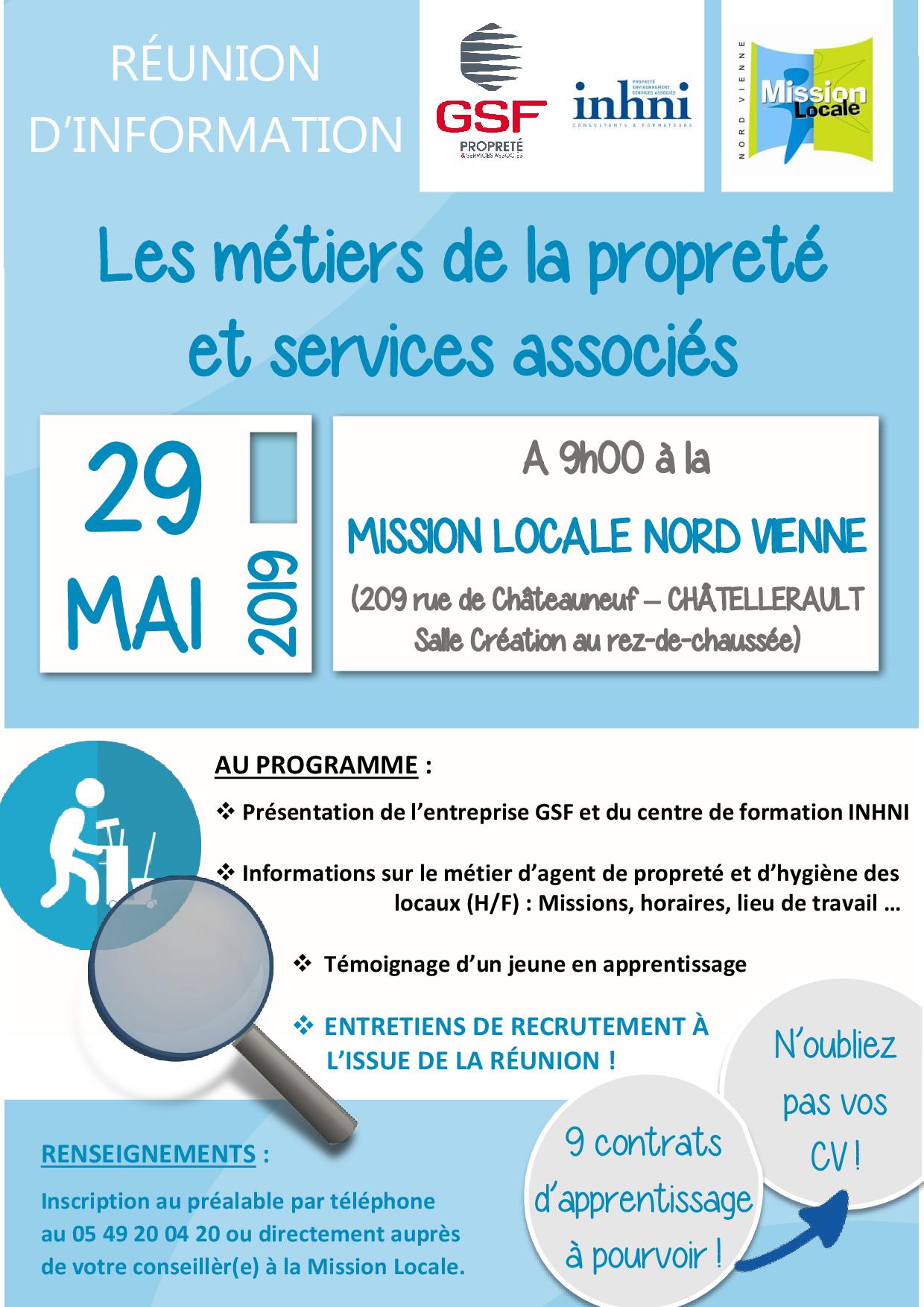 Information collective GSF et INHNI