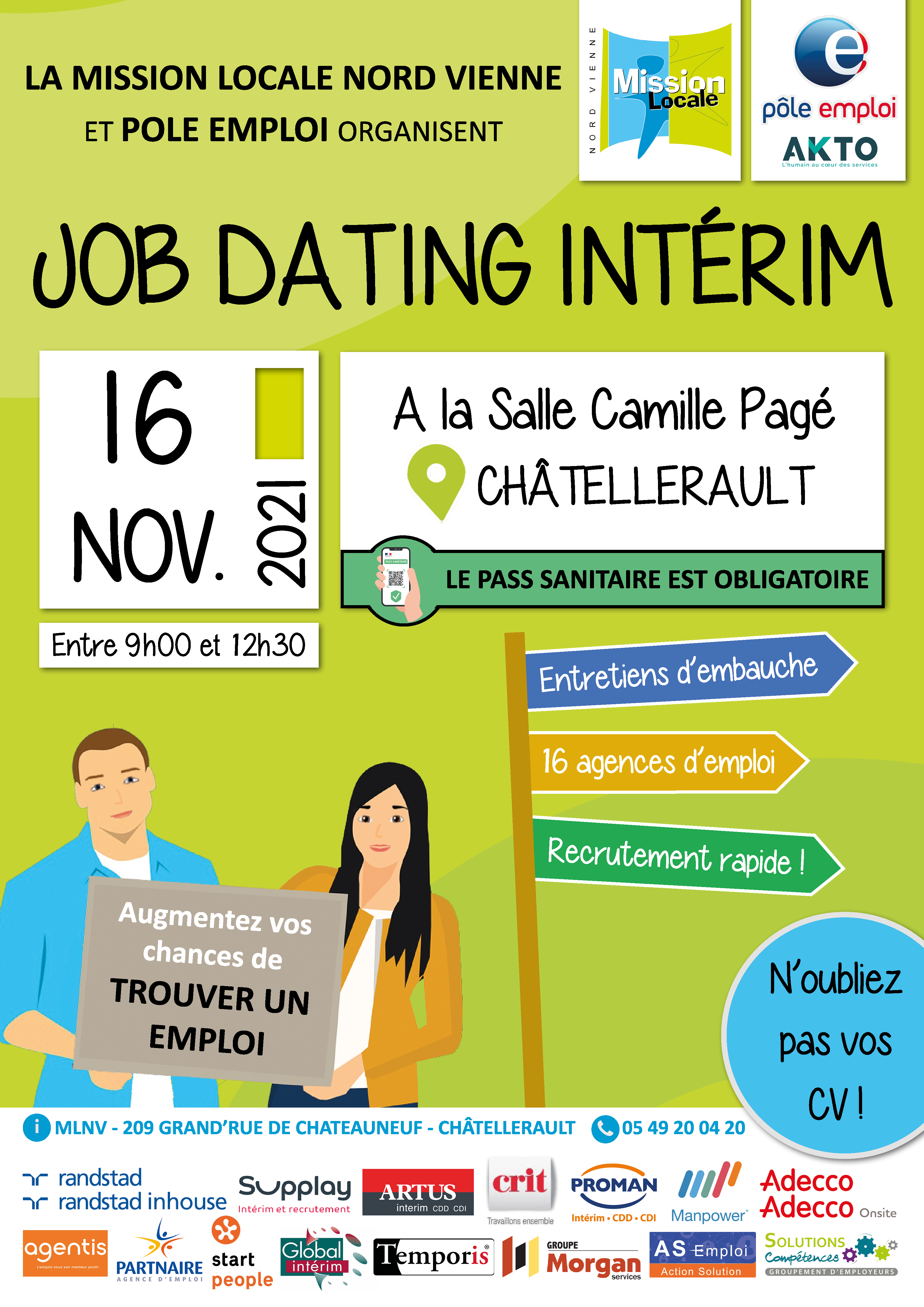 Job dating intérim