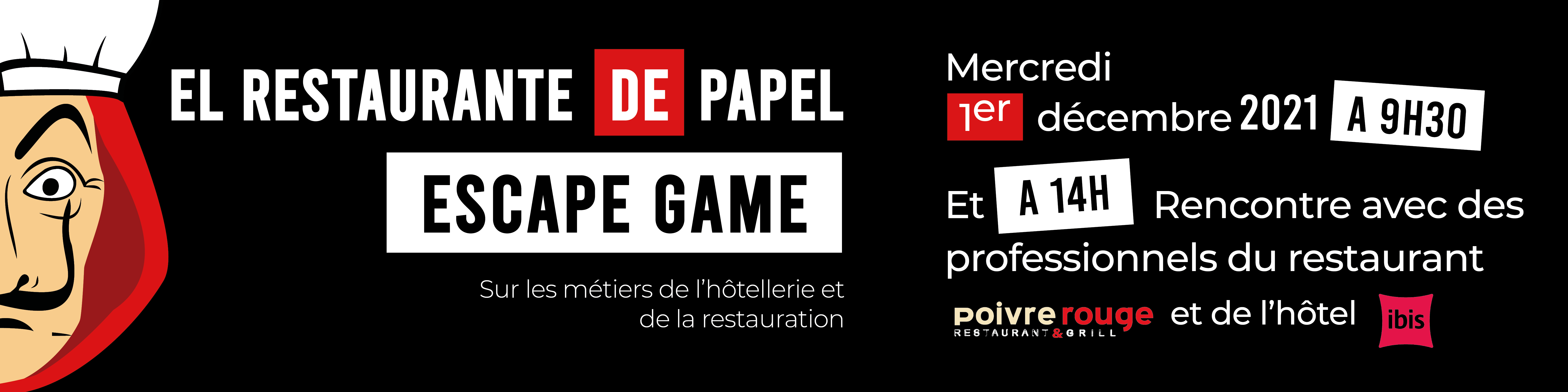 Escape Game sur les métiers de l’hôtellerie et de la restauration