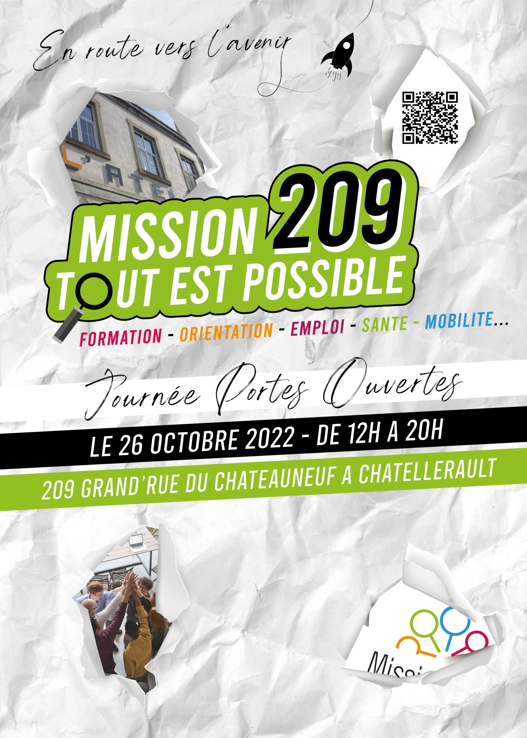 Journée Portes Ouvertes – Mission N°209 : 26 Octobre 2022