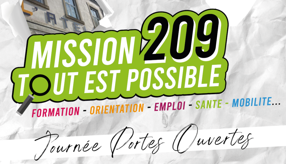 Mission N°209 • Journée Portes Ouvertes MLNV Chatellerault