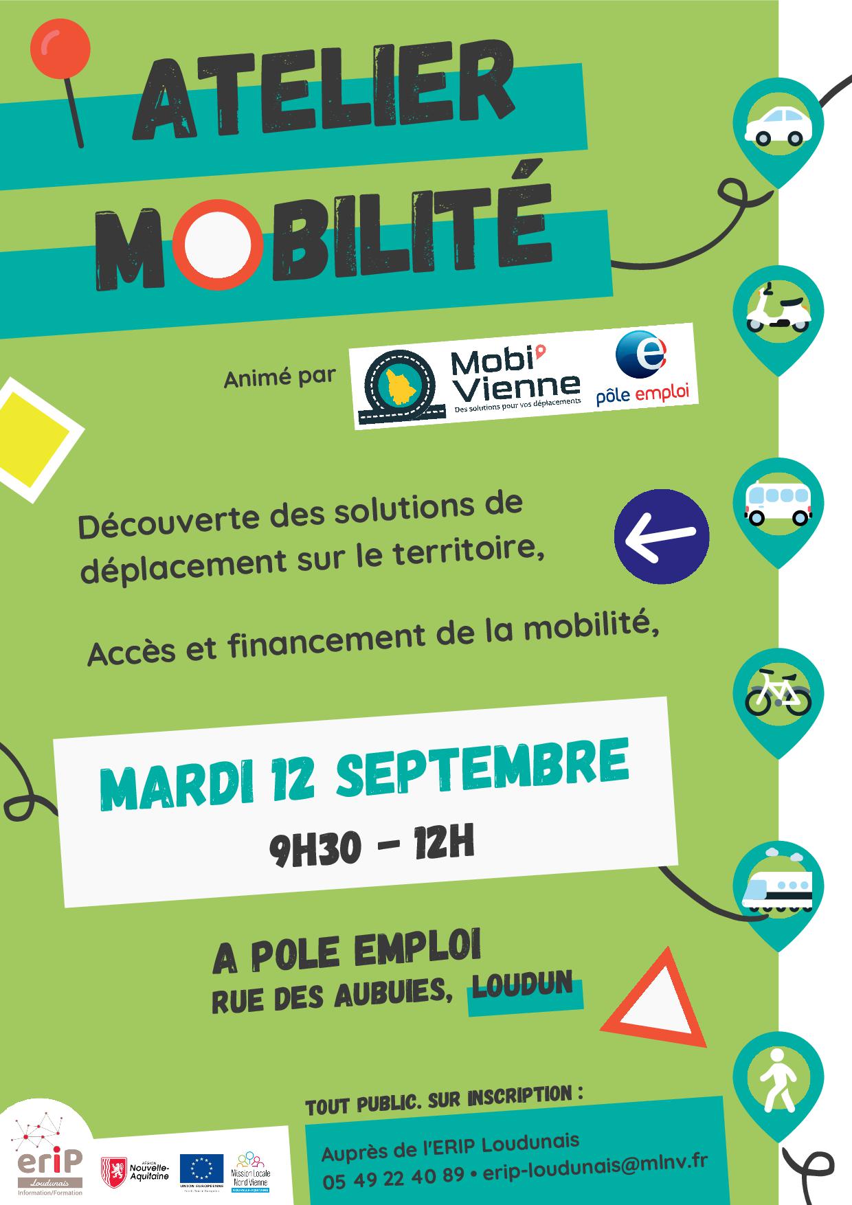 ERIP LOUDUNAIS : ATELIER MOBILITÉ !