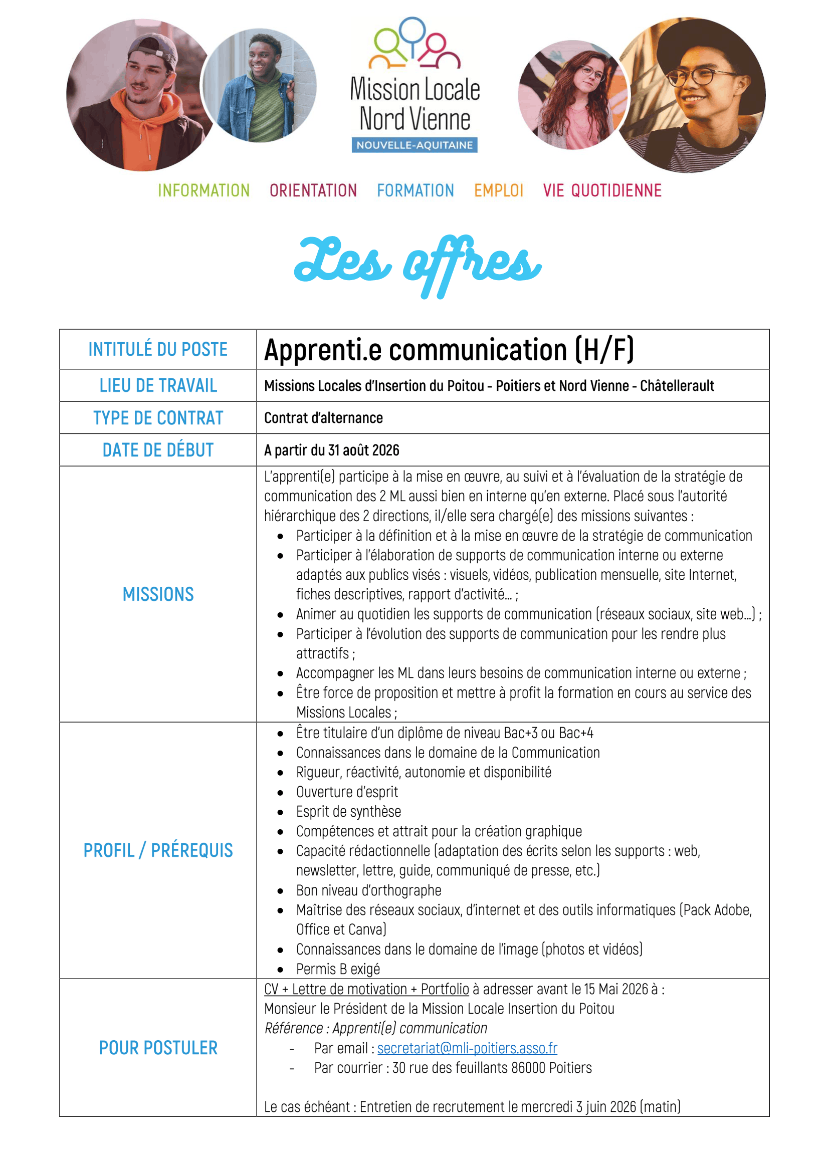 Apprenti communication (H/F)
