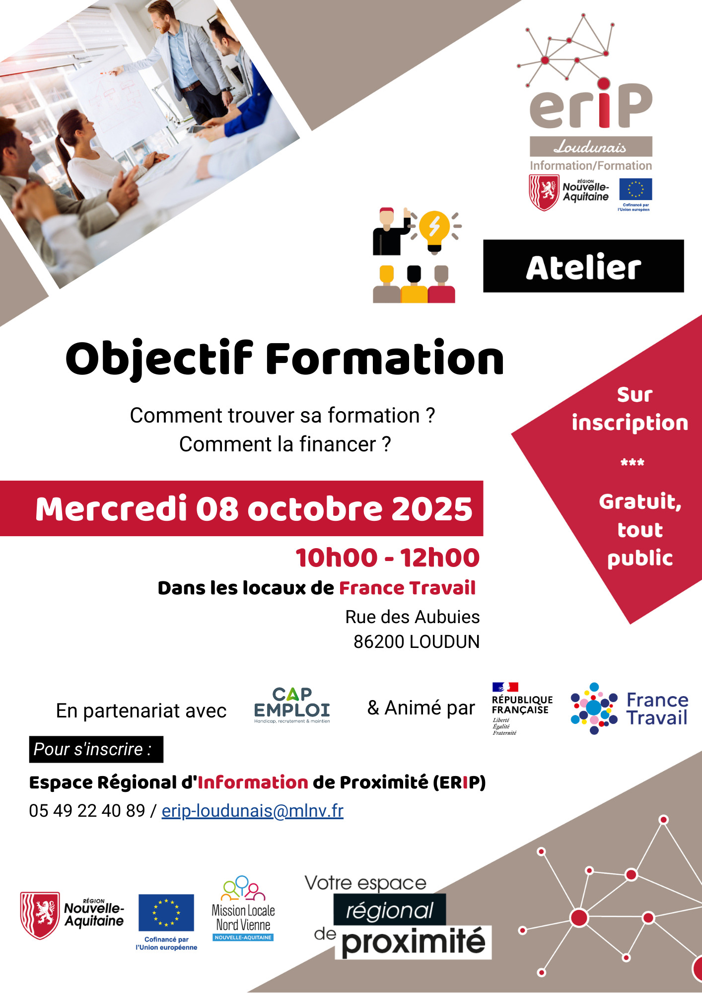 ATELIER OBJECTIF FORMATION !