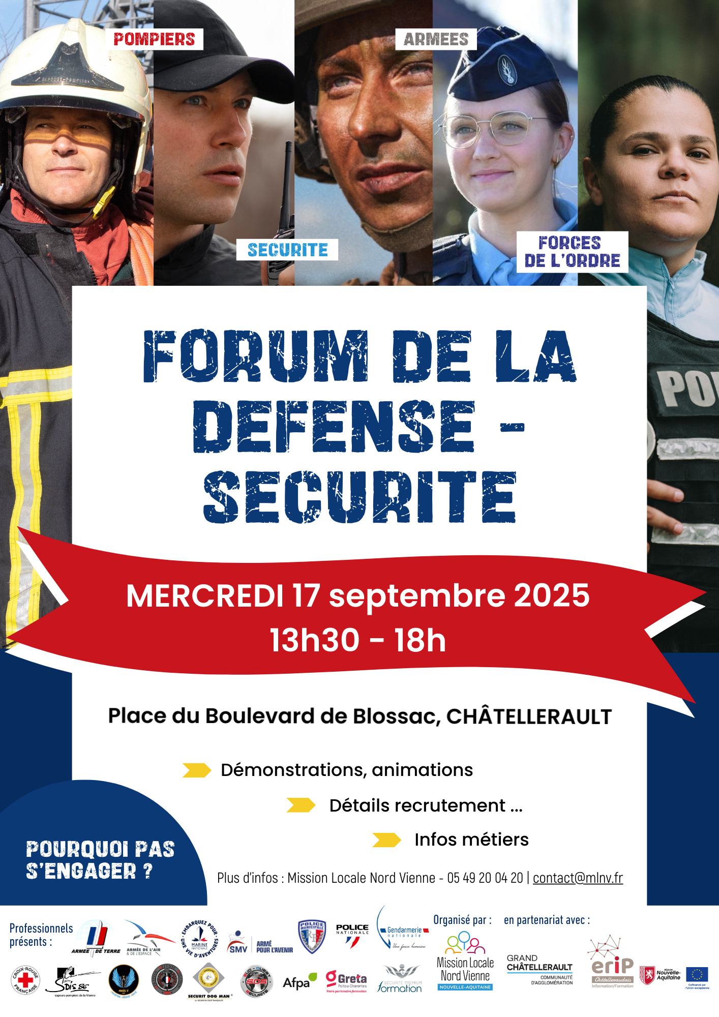 FORUM MÉTIERS DE LA DÉFENSE • SÉCURITÉ
