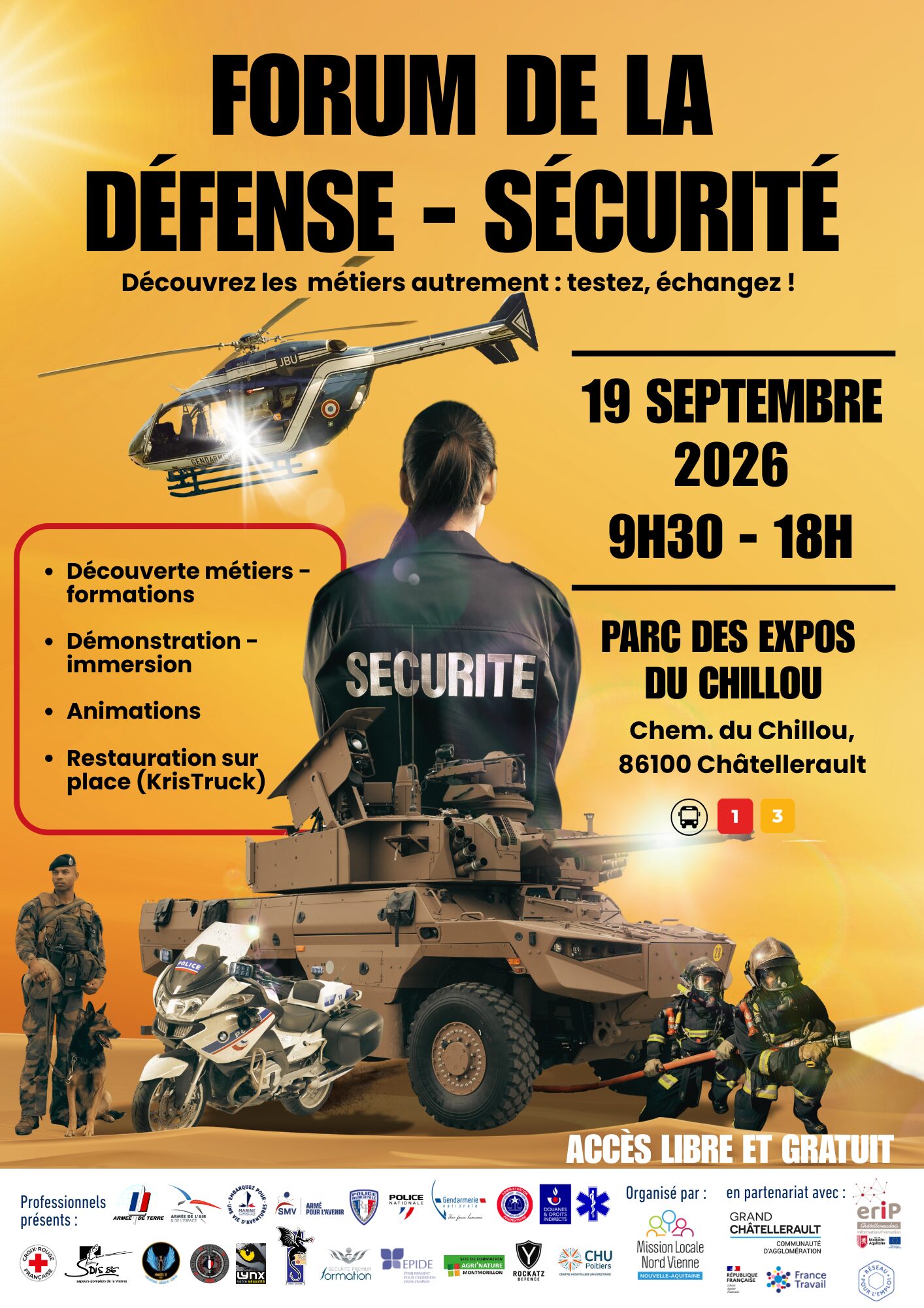 FORUM MÉTIERS DE LA DÉFENSE • SÉCURITÉ