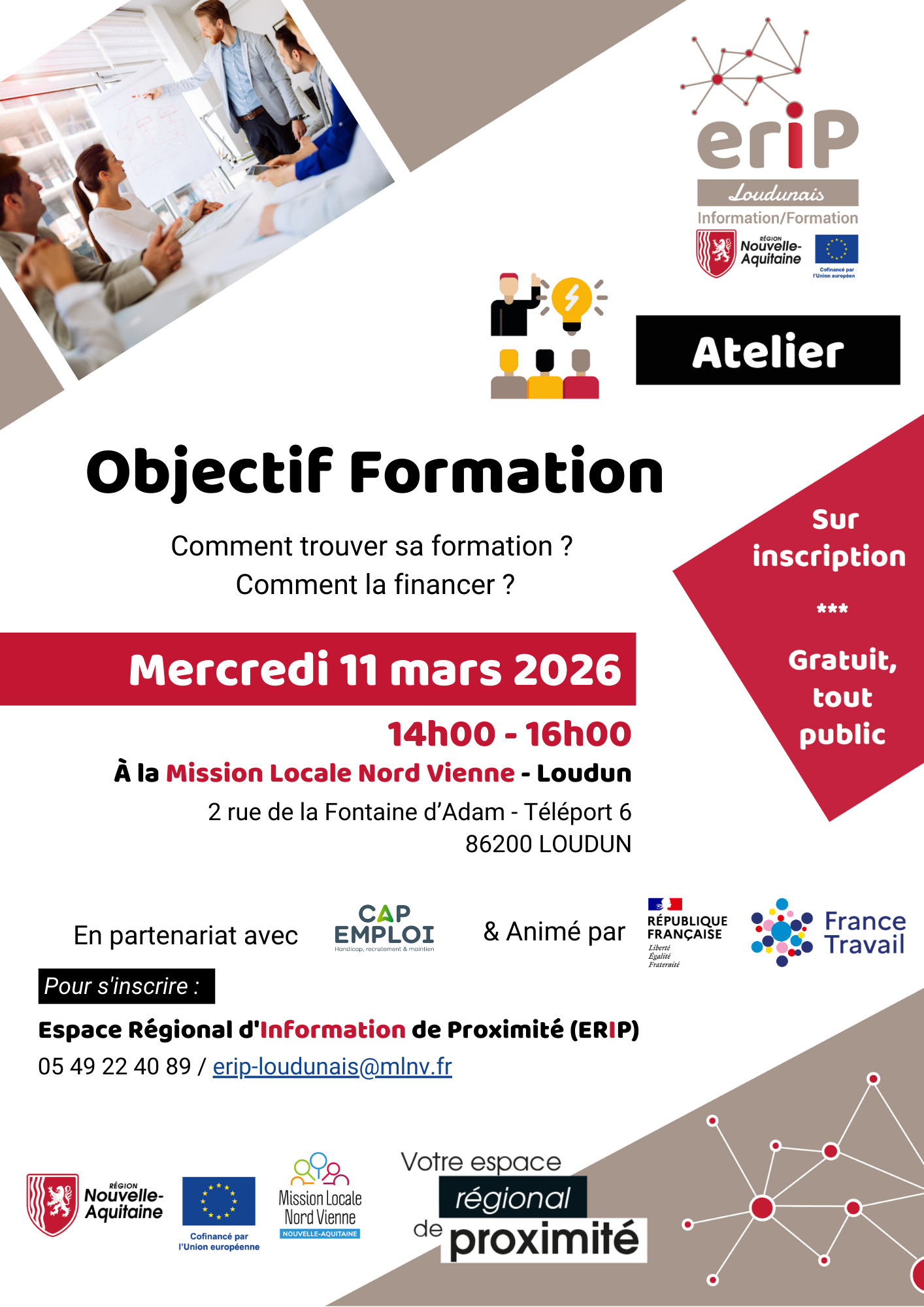 ATELIER OBJECTIF FORMATION !
