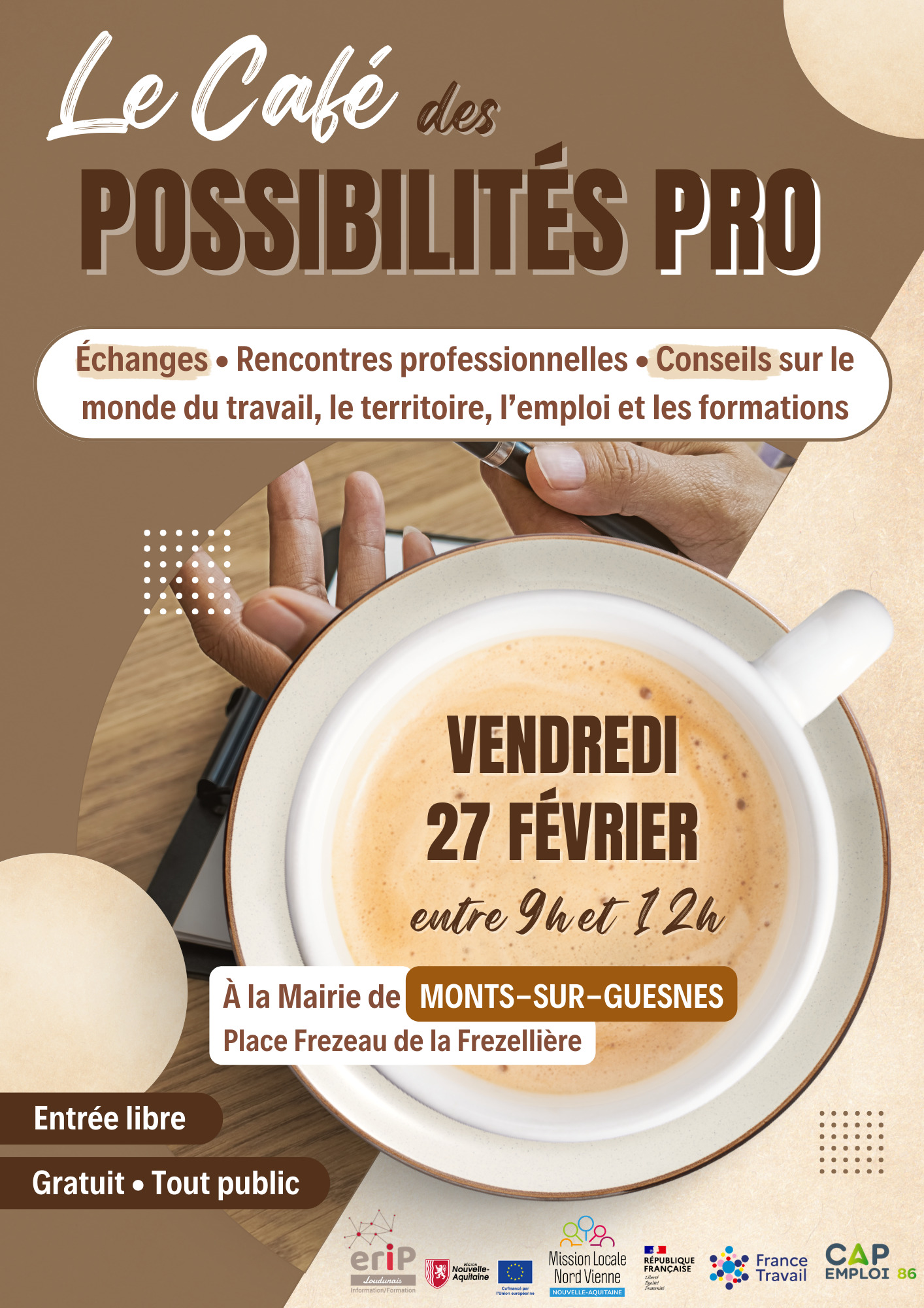 LE CAFÉ DES POSSIBILITÉS PRO !