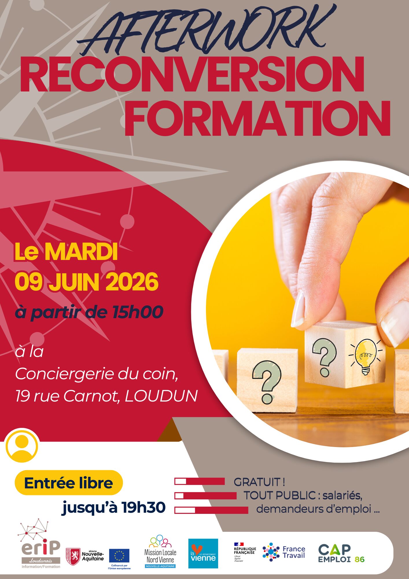 AFTERWORK RECONVERSION FORMATION !