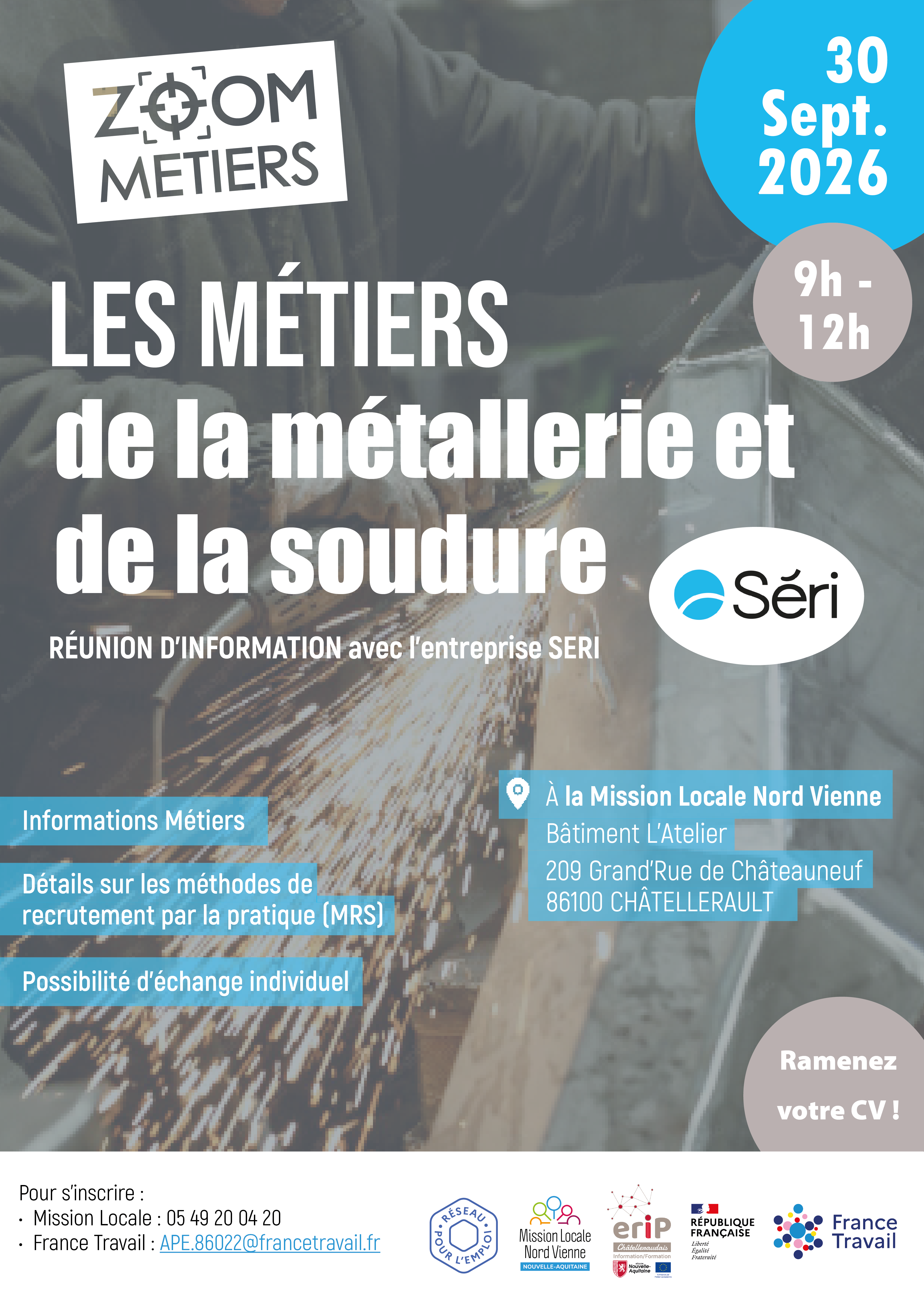 Zoom métiers