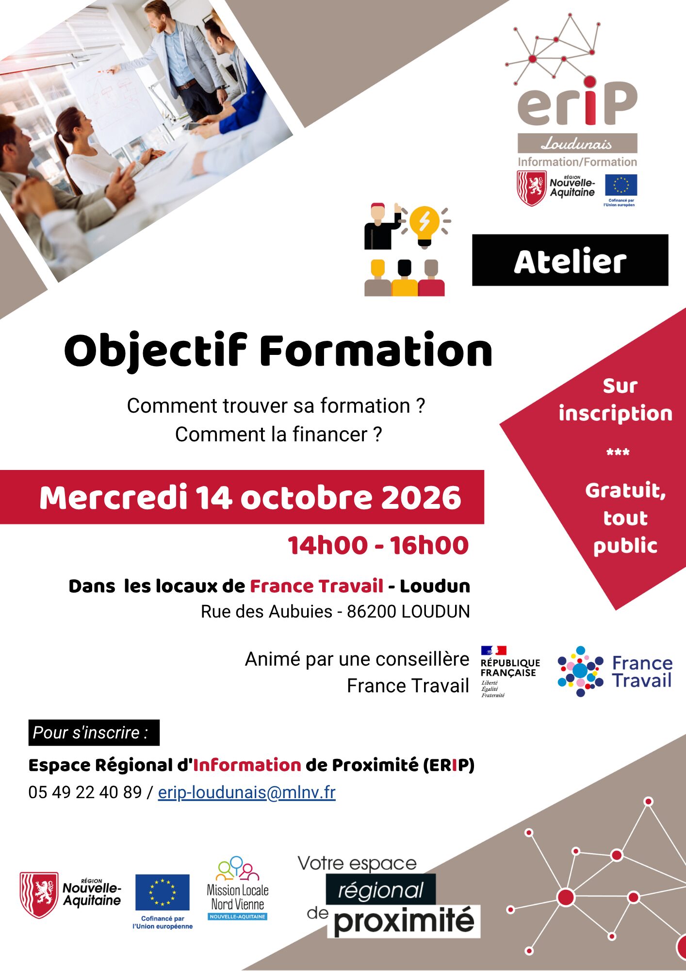 ATELIER OBJECTIF FORMATION !
