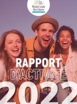 Page de garde du rapport d'activité 2022 de la Mission Locale Nord Vienne