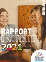 page de couverture rapport d'activité 2021
